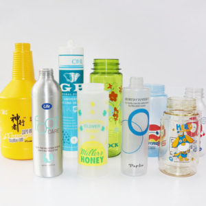 Druckmuster für Plastikwasserflaschen