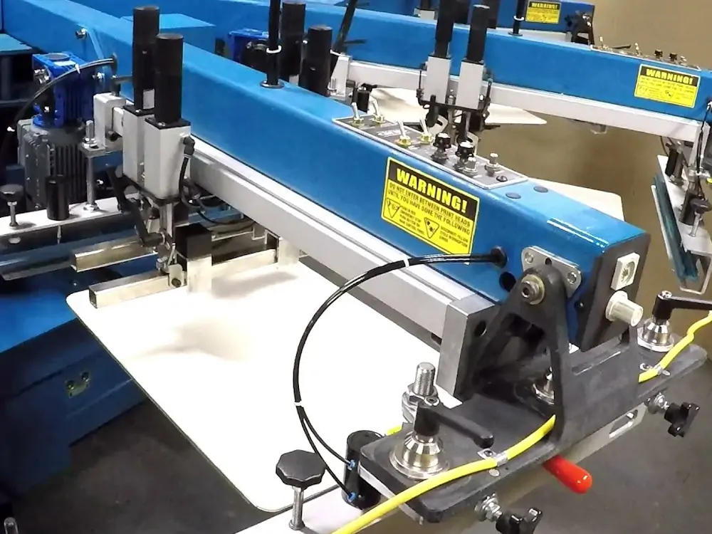 Used Automatic Screen Printing Press