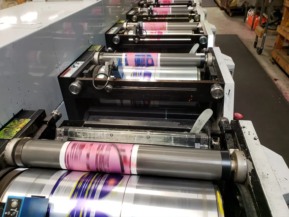 Flexografische Druckmaschinen