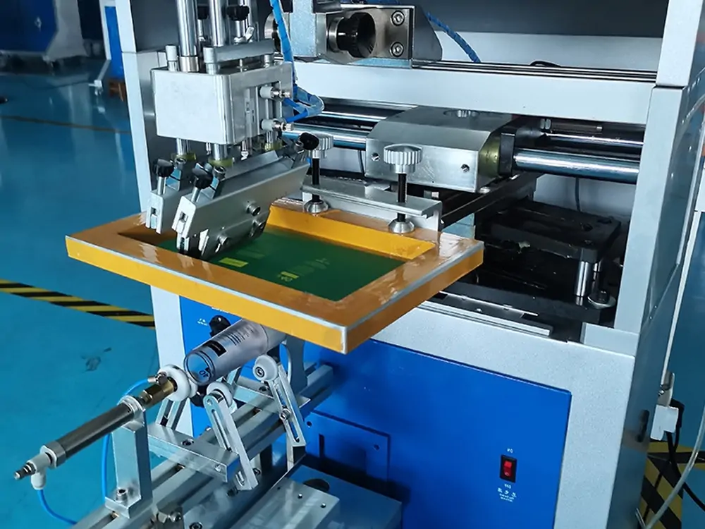 what is round bottle screen printing
