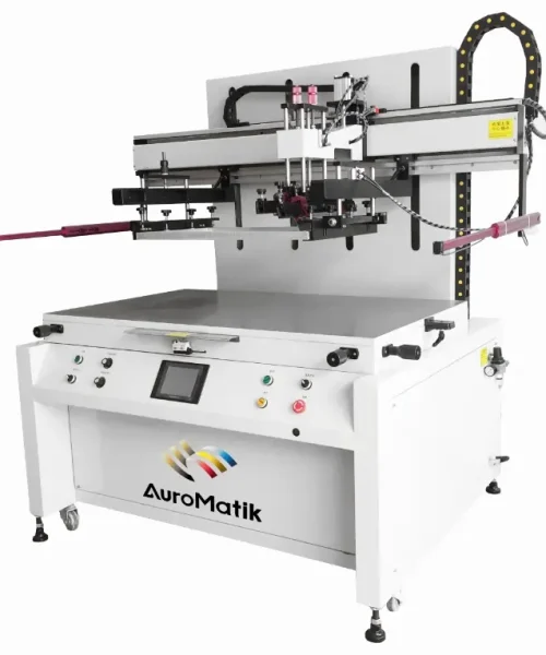 máquina elétrica de impressão em tela plana