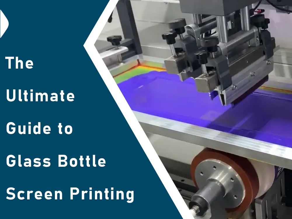 طباعة الشاشة الزجاجة الزجاجية