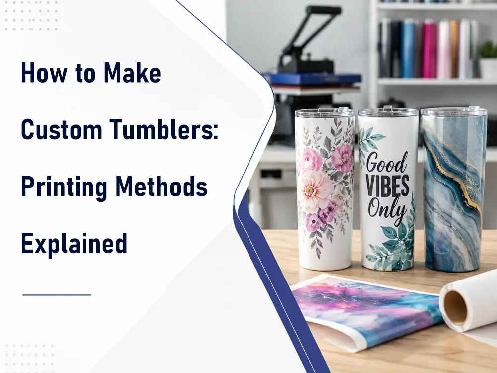 how to make custom tumblers